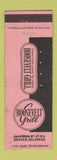 Matchbook Cover - Roosevelt Grill Denver Colorado