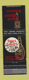 Matchbook Cover - Swiss Chalet Colorado Springs