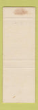 Matchbook Cover - Embers Restaurant Colorado Springs motel WEAR