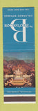 Matchbook Cover - Broadmoor Hotel Colorado Springs