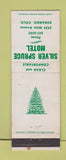 Matchbook Cover - Silver Spruce Motel Durango Collorado