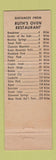 Matchbook Cover - Ruth's Oven Colorado Springs
