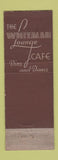 Matchbook Cover - Whitman Hotel Pueblo Hotel Joyce Colorado Springs