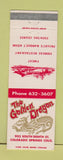 Matchbook Cover - Golden Dragon Colorado Springs Chinese