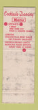 Matchbook Cover - Steve Frederick Steak House Golden Colorado