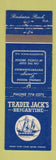 Matchbook Cover - Trader Jack's Brigantine Bradenton FL