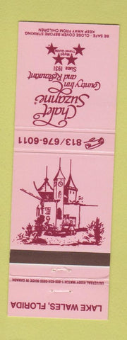Matchbook Cover - Chalet Suzanne Restaurant Lakes Wales FL