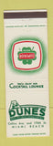 Matchbook Cover - Superior Motels Dunes Miami Beach FL