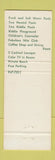 Matchbook Cover - Superior Motels Dunes Miami Beach FL