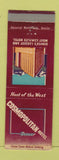 Matchbook Cover - Cosmopolitan Hotel Denver Colorado  WEAR