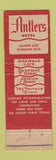 Matchbook Cover - Antlers Hotel Colorado Springs