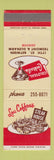 Matchbook Cover - Lou Coffe's Steak House Denver Colorado