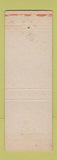 Matchbook Cover - Argonaut Hotel Denver Colorado