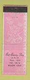 Matchbook Cover - Best Beauty Shop Boulder Colorado The Hill