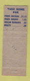 Matchbook Cover - Rock n Roll Kitchen Lakewood Colorado hillbilly