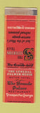 Matchbook Cover - General Palmer Motor Hotel Durango Silverton Colorado WEAR