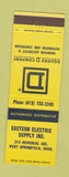 Matchbook Cover - Eastern Electric Square D West Springfield MA