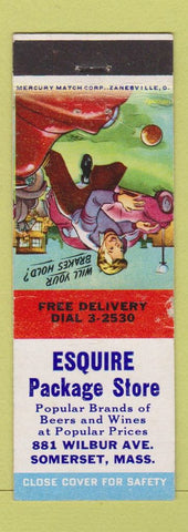 Matchbook Cover - Esquire Package Liquor Somerset MA WEAR