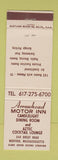Matchbook Cover - Arrowhead Motor Inn Bedford MA
