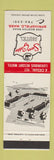 Matchbook Cover - Seven Gables Motel Springfield MA