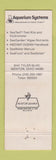 Matchbook Cover - Instant Ocean Aquariums Mandeville LA
