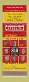 Matchbook Cover - Winkler Heating Equipment North Adams MA