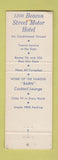 Matchbook Cover - 1200 Beacon Street Motor Hotel Brookline MA