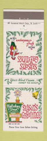 Matchbook Cover - Holiday Inn Des Moines IA