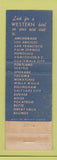 Matchbook Cover - Newhouse Hotel Salt Lake City UT