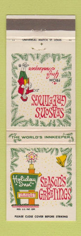 Matchbook Cover - Holiday Inn Spokane WA Christmas