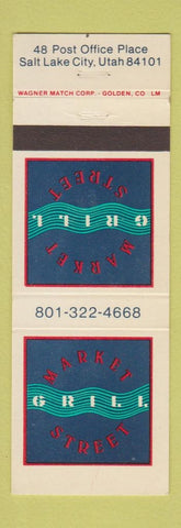 Matchbook Cover - Market Street Grill Salt Lake City UT