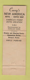 Matchbook Cover - Covey's Little America Salt Lake City UT J