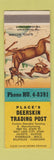 Matchbook Cover - Place's Deerskin Traidng Post Salt Lake City UT