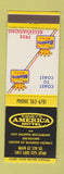 Matchbook Cover - Best Western Covey's America Motel Salt Lake City UT