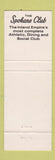 Matchbook Cover - Spokane Club WA