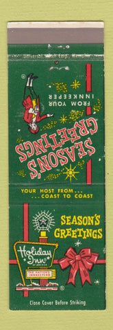 Matchbook Cover - Holiday Inn Bismarck ND Christmas WEAR