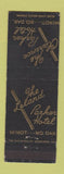 Matchbook Cover - Leland Parker Hotel Minot ND