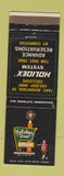 Matchbook Cover - Holiday Inn Bangor ME