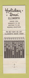 Matchbook Cover - Holiday Inn Ellsworth ME