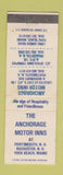 Matchbook Cover - Anchorage Motor Inns Rochester Portsmouth NH WORN