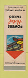 Matchbook Cover - Powers Hotel Fargo ND