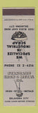 Matchbook Cover - Standard Iron Metal Oklahoma City OK