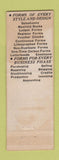 Matchbook Cover - Shelby Salesbook Harold Moody Oklahoma City OK
