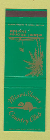 Matchbook Cover - Miami Shores Country Club FL