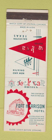 Matchbook Cover - Forst Harrison Hotel Clearwater FL