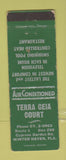 Matchbook Cover - Terra Ceia Court Motel Winter Haven FL WEAR