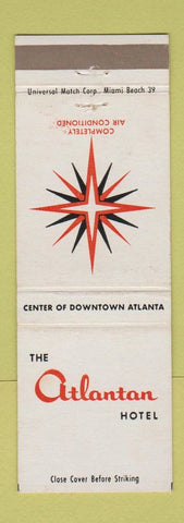 Matchbook Cover - Atlantan Hotel Atlanta GA