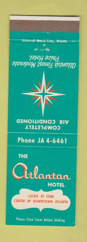 Matchbook Cover - Atlantan Hotel Atlanta GA