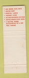 Matchbook Cover - Atlantan Hotel Atlanta GA