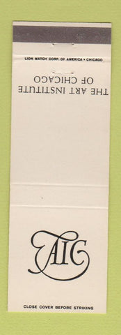 Matchbook Cover - Art Institute of Chicago IL Museum #1